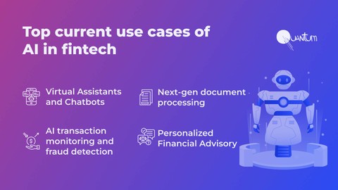 Top use cases of AI in fintech